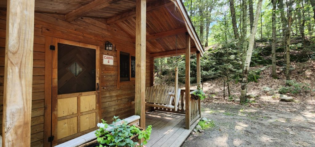 exterior view of cabin rental